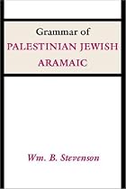 Grammar of Palestinian Jewish Aramaic