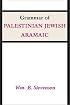 Grammar of Palestinian Jewish Aramaic