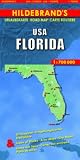 Florida Map (Hildebrand's USA Maps)