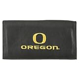 Oregon Ducks Black Embroidered Checkbook Cover