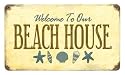 Welcome to Our Beach House Sign