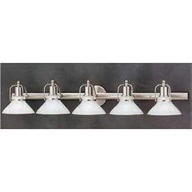 Thomas Lighting - M1705-78 : Newport Five-light bath bracket by Thomas Lighting
