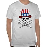 Jackass: "Americana" Skull 'N Crutches Tee - Guys