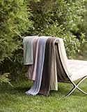Cashmere Silk Knit Blanket Sky