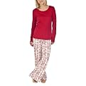 Gilligan & O'Malley&reg; Womens Knit PJ Set - Rocket Red