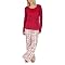 Gilligan & O'Malley&reg; Womens Knit PJ Set - Rocket Red