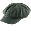 New Unisex Cotton Washed Newsboy Gatsby Driving Hat Cap Olive