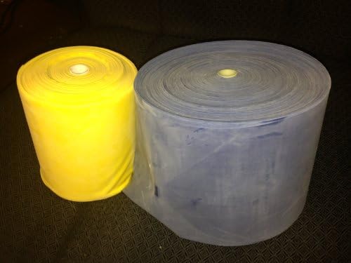 New FIT STRIP FULL 150' ROLL XHeavy & Light Rolls Exercise Bands Elastic Band