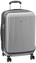 Delsey Luggage Helium Shadow 3.0 21 Inch Carry-On Exp. Spinner Suiter Trolley, Platinum, One Size
