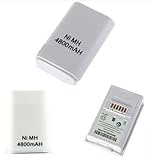 Generic Rechargeable Battery for Wireless Xbox 360 Controller (White)