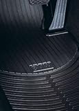 BMW 3 Series (E90) 2006-2012 all-weather rubber floor mats -- FRONT Black