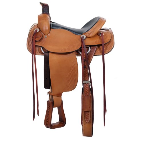 16 17 Custom Roper Saddle