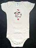 Wanart - Baby Gear to Go - Organic - Bodysuit Onesie Onepiece - Dog