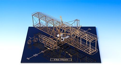 The Wright Flyer 1903 - Brass Model Airplane Kit (1:72) Scale by Aerobase