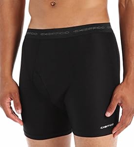 ExOfficio Give-N-Go Boxer Brief - Men's Black Small