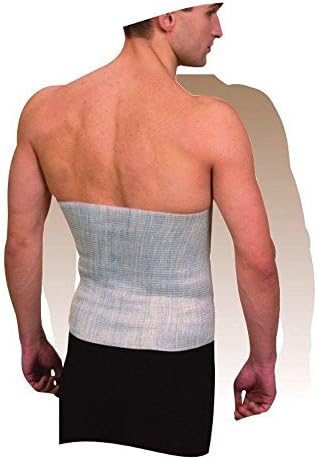 Novea ® - Deluxe Medical Grade Angora &amp; Merino WOOL WARMING BELT, Rheumatic Back Pain Thermal Brace, RADICULITIS WARMER, Lumbar Kidney Support (M / Waist (33.07-34.65 in))