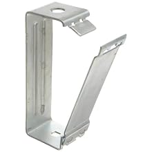 Morris Products 17654 Hinged Fluorescent Fixture Hanger, 3-1/4" Channel
