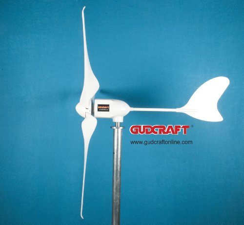 GudCraft 600W 600 Watt 24 Volt Wind Turbine Residential Wind Generator GudCraft 600W 600 Watt 24 Volt Wind Turbine Residential Wind Generator