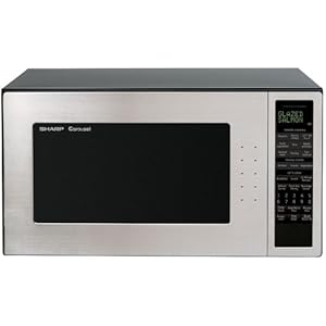 Review and Buying Guide of The Best Sharp R-530ES 2-Cubic-Foot 1200-Watt Microwave, Stainless Steel and Black