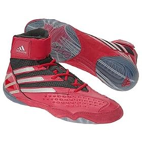 adidas Attaak II Blue Black Wrestling Shoes by adidas