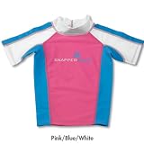 Rash Guard Pink/Blue/White Size 2(18-24 mos.)