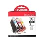 Canon BCI-3e Color Ink Tank for the BC-31e InkJet Cartridge - 3 Pack (Cyan/Magenta/Yellow) (4480A263)