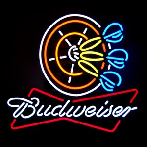 Budweiser Darts Neon Sign Budweiser Darts Neon Sign