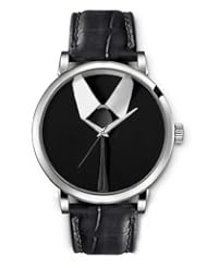 SPRAWL Aanalog Fashion Series Silver Ladies Watches of Genuine Black Leather Strap,Unique Wrist Watch for Women Girls Designed with Tie different background black