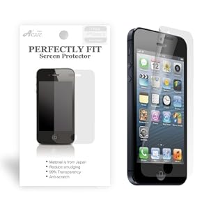 Acase iPhone 5 Screen Protector Premium Anti-Glare Anti-Fingerprint, Matte LCD Cover Guard Shield (3 Packs)