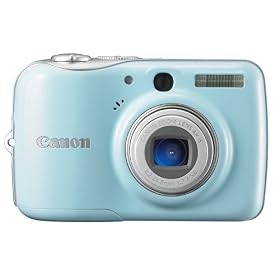Canon Powershot E1 10MP Digital Camera with 4x Optical Image Stabilized Zoom (Blue) by Canon