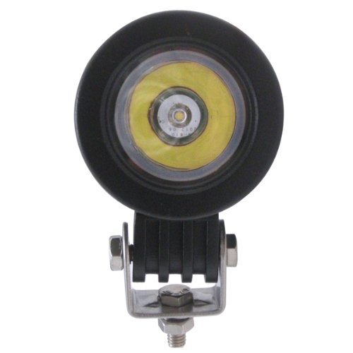 TMHÂ® 10w Cree LED Work Light Round Shape 30 Degree Spot Beam Lamp Off-road, 4wd, 4x4, Utv, Sand Rail, Atv, Suv, Motorbike, Motorcycle, Bike, Bus, Trailer, Truck, Train, Mining Truck, Excavator, Bulldozer, Crane, Road Roller, Fork Lift, Fire Engine,