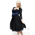 Chiffon Spitzen Cocktailkleid mit Schn�rrung in mehreren Farben (R1178) Sofort Lieferbar
