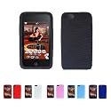 Apple iPod Touch 2 2G 2nd Generation 8GB 16GB 32GB TEXTURE Silicone Case Skin Protector Cover+ Free Screen Protector (Many Colors Available)