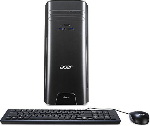 Acer Aspire Desktop, Intel Core i3-6100, 8GB DDR3, 2TB HDD, Windows 10 Home, AT3-710-UR51