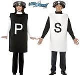 Salt & Pepper Couples Costume Set Adult Standard