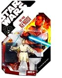 Star Wars Saga 2008 30th Anniversary Wave 1 Action Figure Obi-Wan Kenobi On Lava Platform