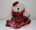 Russ Berrie's Plush Bear "Claudette"