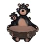 Cartoon Bear Soap Holder Soap Dishes Stand Bathroom Decor