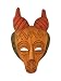 Handmade 'Antelope Blessing' Tribal Mask Wall Hanging (Thailand)