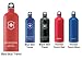 Sporting Goods : 1.0L Textured Aluminum Water Bottle - In Your Choice of Styles