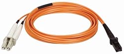 Tripp Lite N314-01M Duplex Multimode 62.5/125 Fiber Optic Patch Cable MTRJ/LC - 1M (3ft)