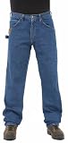  : RIGGS WORKWEAR by Wrangler Men's Carpenter Jean, Antique Indigo, 31W x 34L