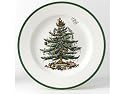Spode Christmas Tree Dinner Plates, Set of 4