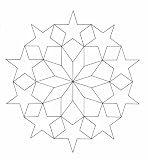 Geometric Star Designs Coloring Book (Dover Pictorial Archives)