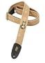 Levy's Leathers 2 Heavy Cotton Strap, Worn-torn Treated & Chevron,Tan