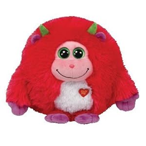 Trixie Monstaz Ballz, Big 10 Inch Size Speaking Monstaz by TY Inc.