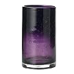 Tall Glass Tumblers Set of 6 - Plum