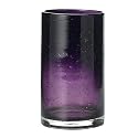 Tall Glass Tumblers Set of 6 - Plum