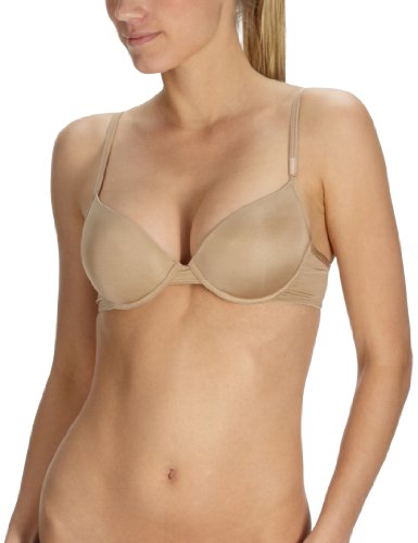 Calvin Klein Underwear Damen BH/ Push-up D3298H, Gr. 75D, Hautfarben (G76 Sanddune) Preisvergleich