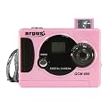 Argus Digital Camera with Key Chain - Pink